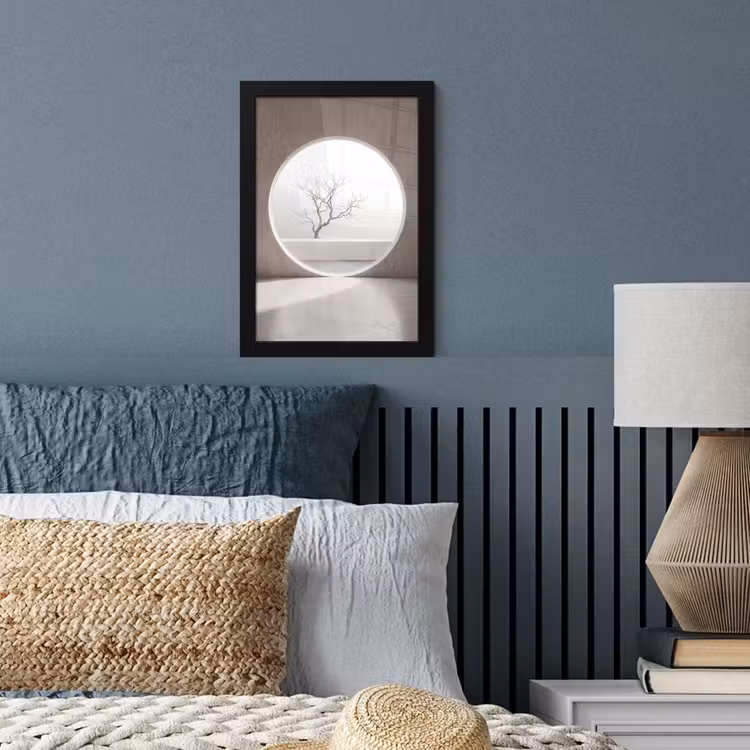 Poster met lijst - Boom - Cirkel - Modern — 4