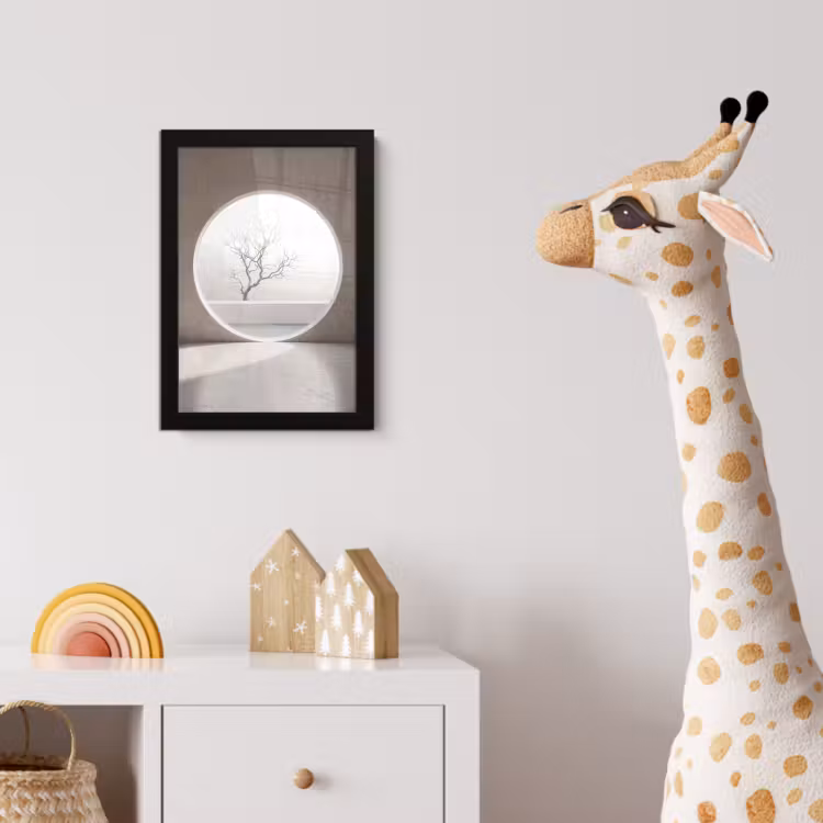 Poster met lijst - Boom - Cirkel - Modern — 5