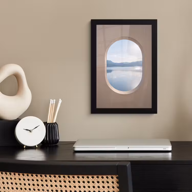 Poster met lijst - Landschap - Water - Modern — 3