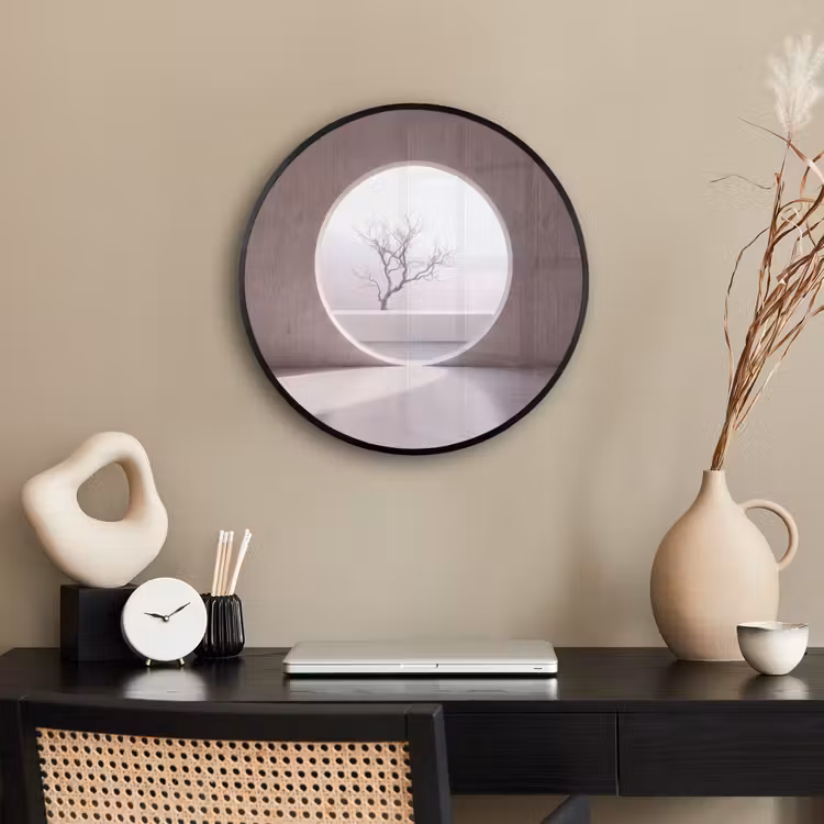 Ronde fotolijst - Boom - Cirkel - Modern — 3