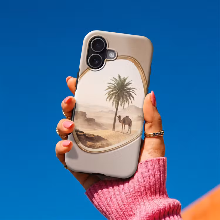 Telefoonhoesje Toughcase - Kameel - Woestijn - Natuur — 2