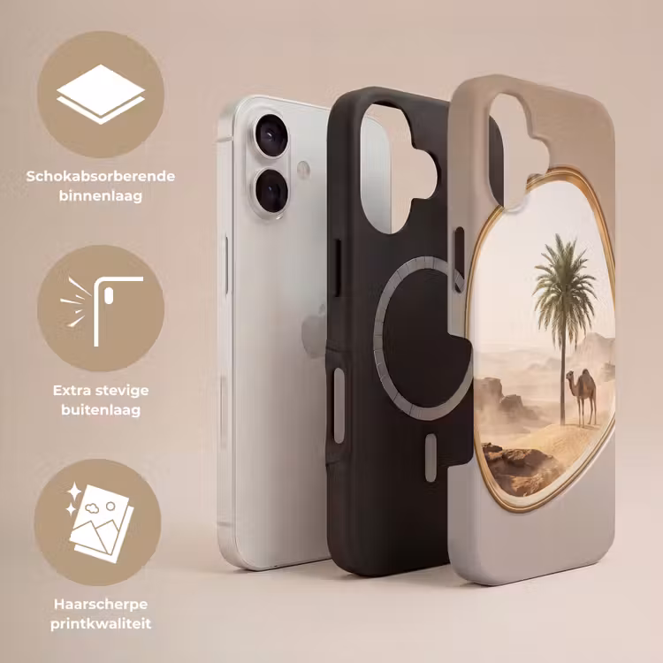Telefoonhoesje Toughcase - Kameel - Woestijn - Natuur — 3