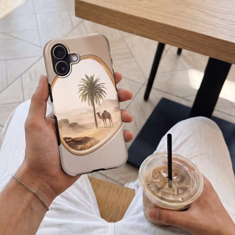Telefoonhoesje Toughcase - Kameel - Woestijn - Natuur — 4