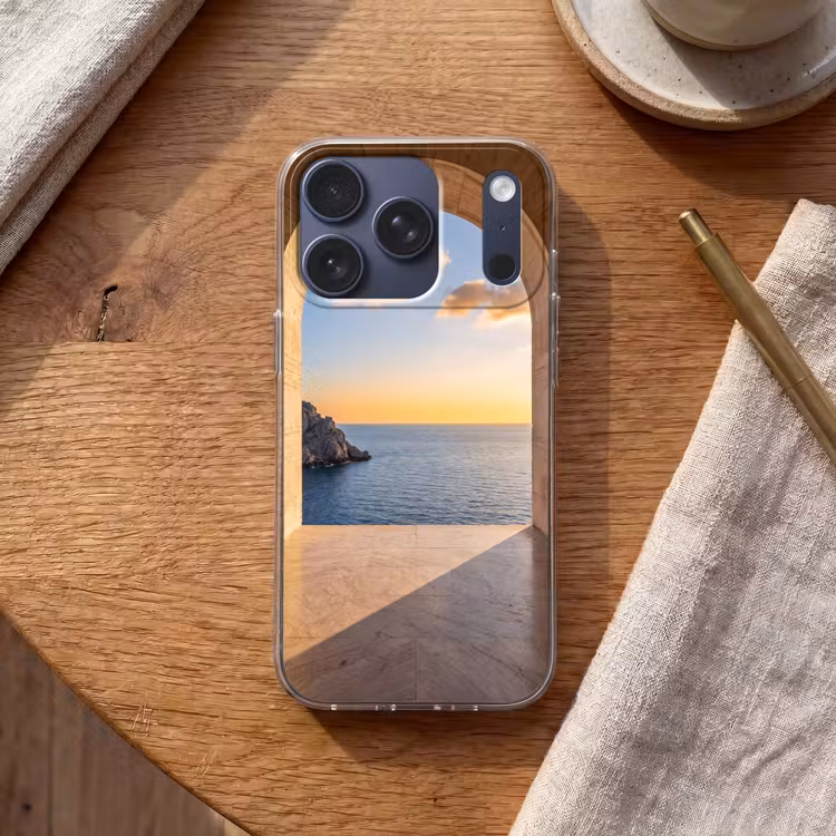 Telefoonhoesje - Zee - Landschap - Avond — 2