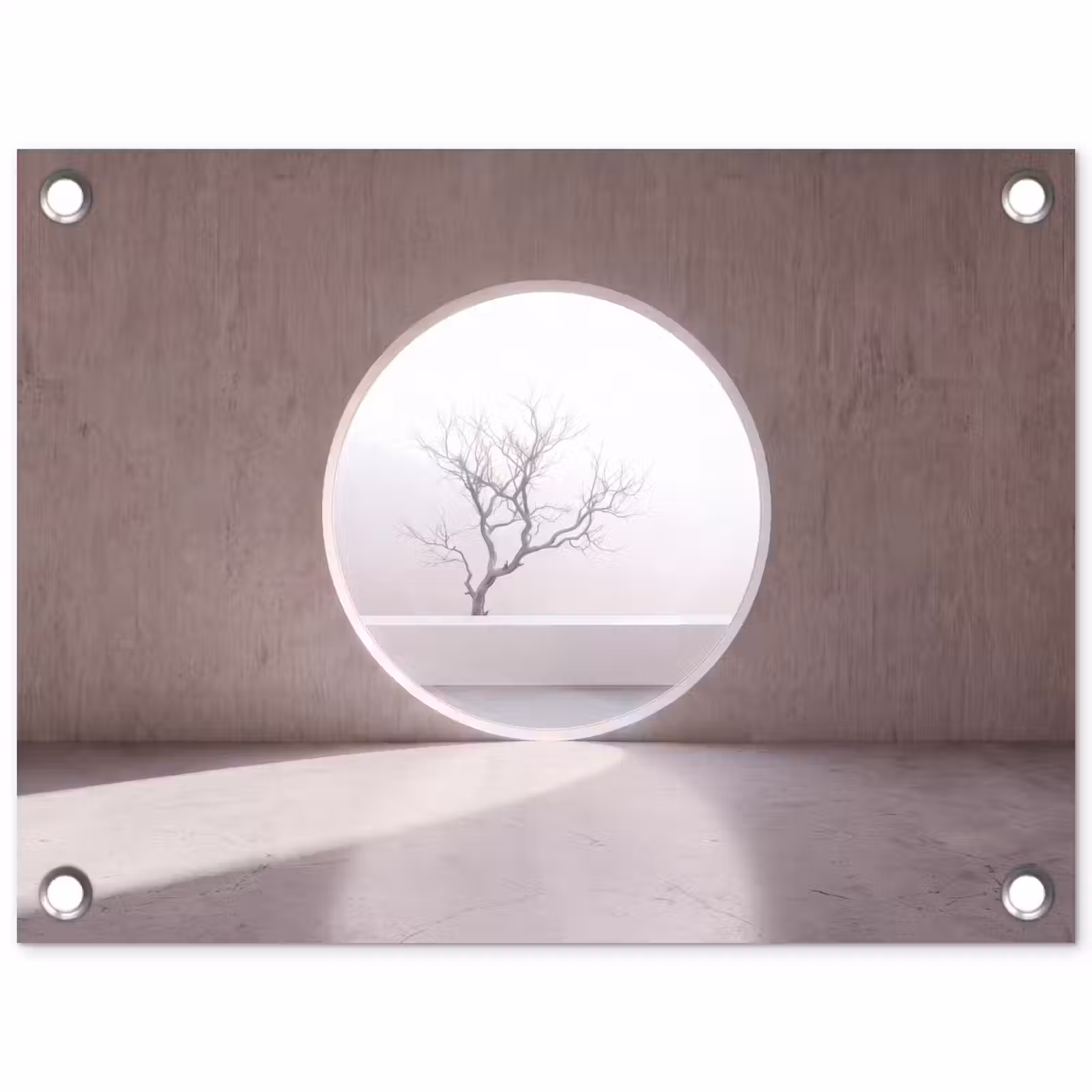 Tuinposter - Boom - Cirkel - Modern — 1
