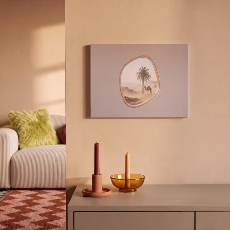 Akoestisch schilderij - Kameel - Woestijn - Natuur — 2