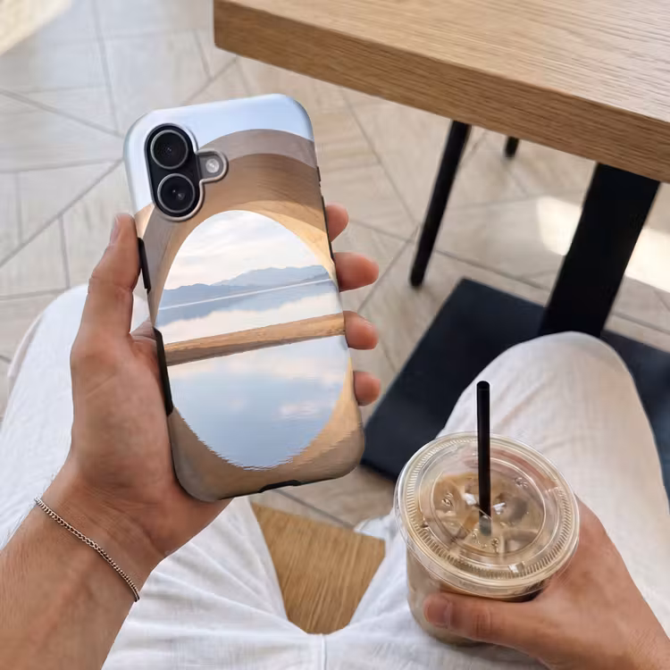Telefoonhoesje Toughcase - Boog - Water - Natuur — 4