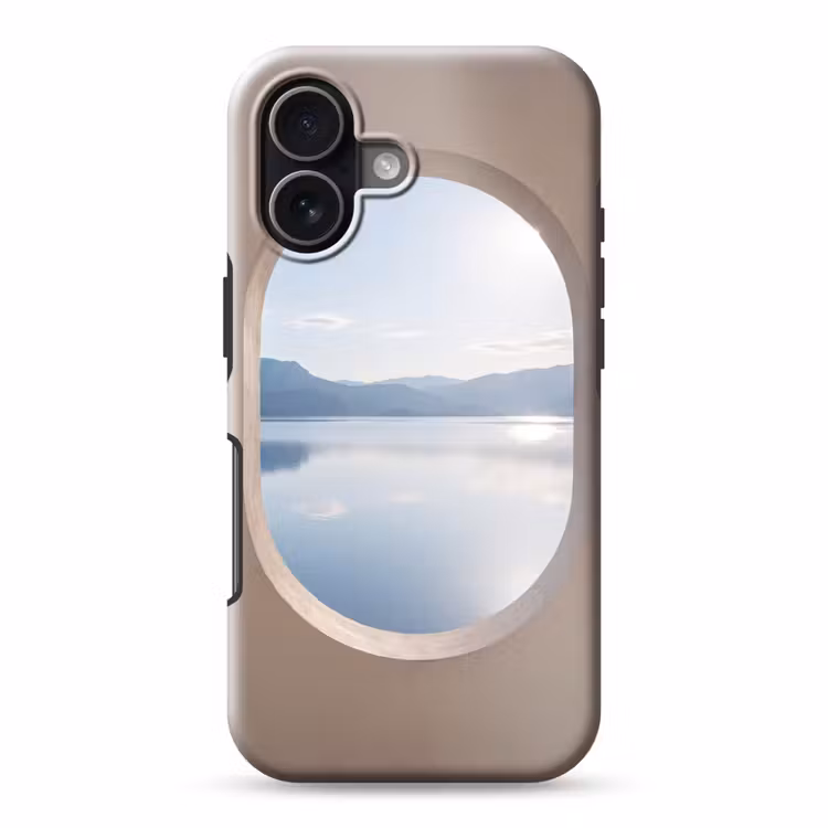 Telefoonhoesje Toughcase - Landschap - Water - Modern — 1