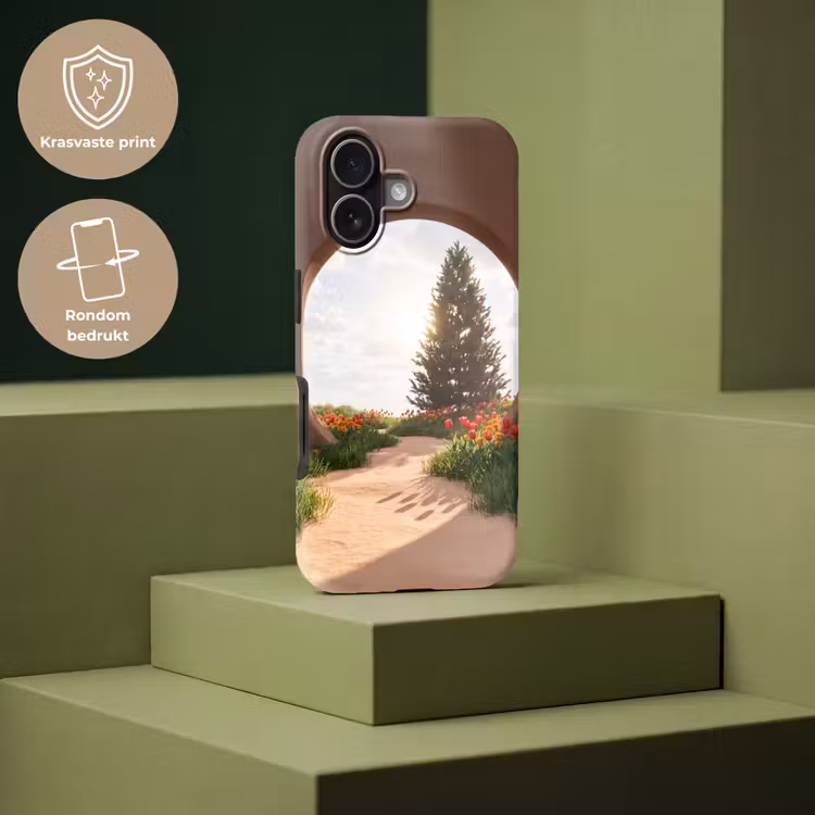 Telefoonhoesje Toughcase - Pad - Bloemen - Natuur — 7