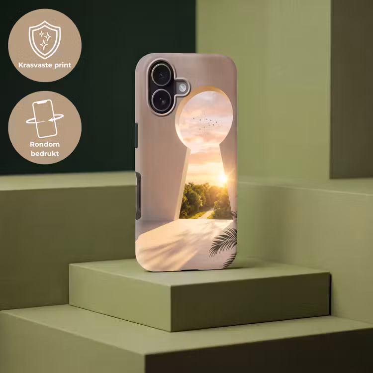 Telefoonhoesje Toughcase - Sleutelgat - Natuur - Zon — 7
