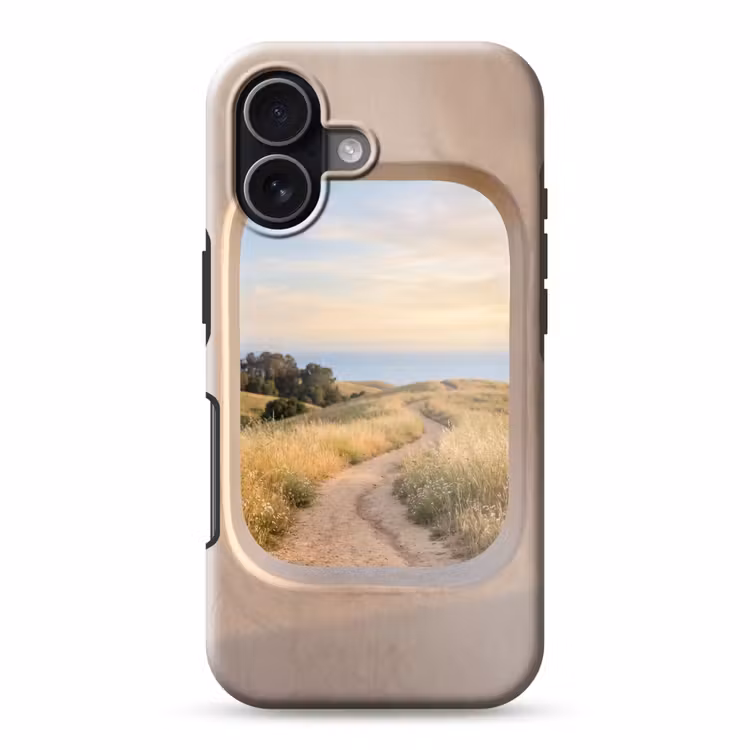Telefoonhoesje Toughcase - Uitzicht - Kust - Natuur — 1