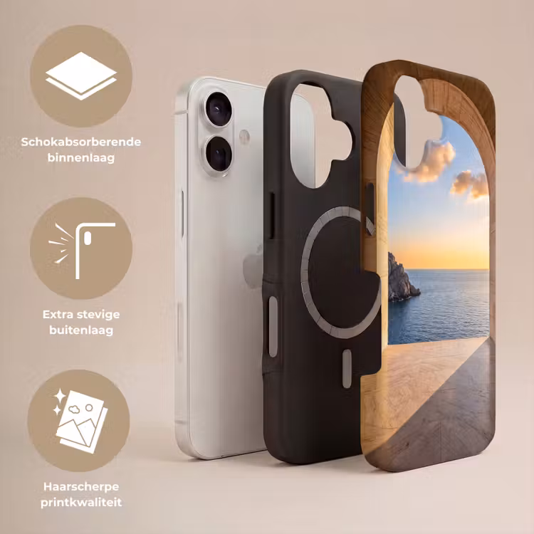 Telefoonhoesje Toughcase - Zee - Landschap - Avond — 3