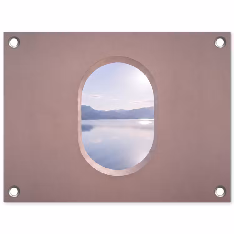 Tuinposter - Landschap - Water - Modern — 1