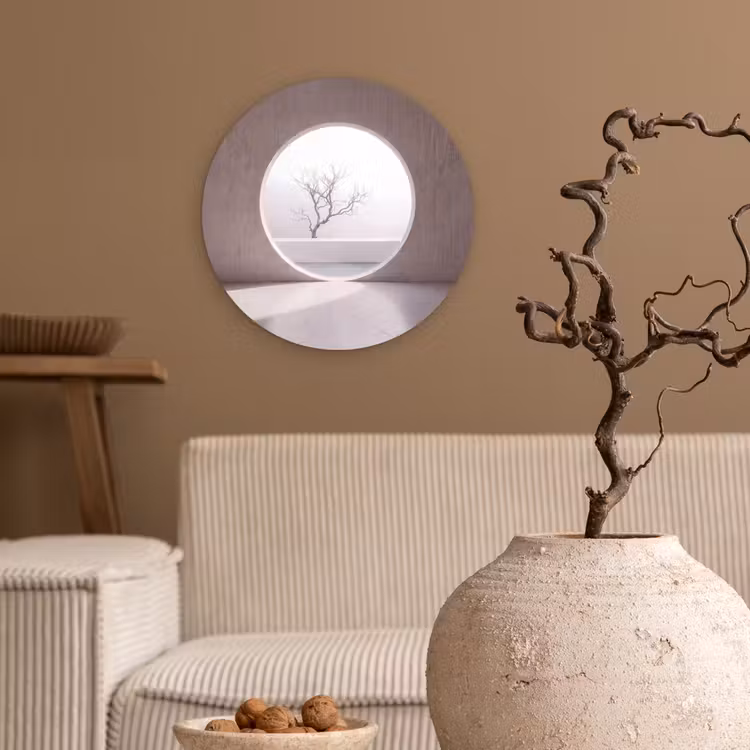 Muurcirkel glas - Boom - Cirkel - Modern — 2