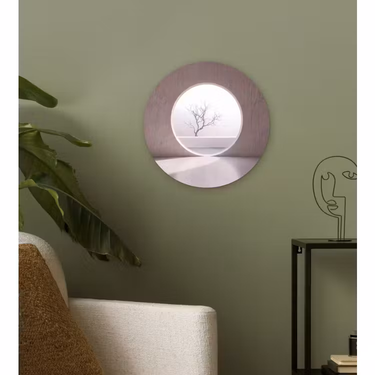 Muurcirkel glas - Boom - Cirkel - Modern — 3