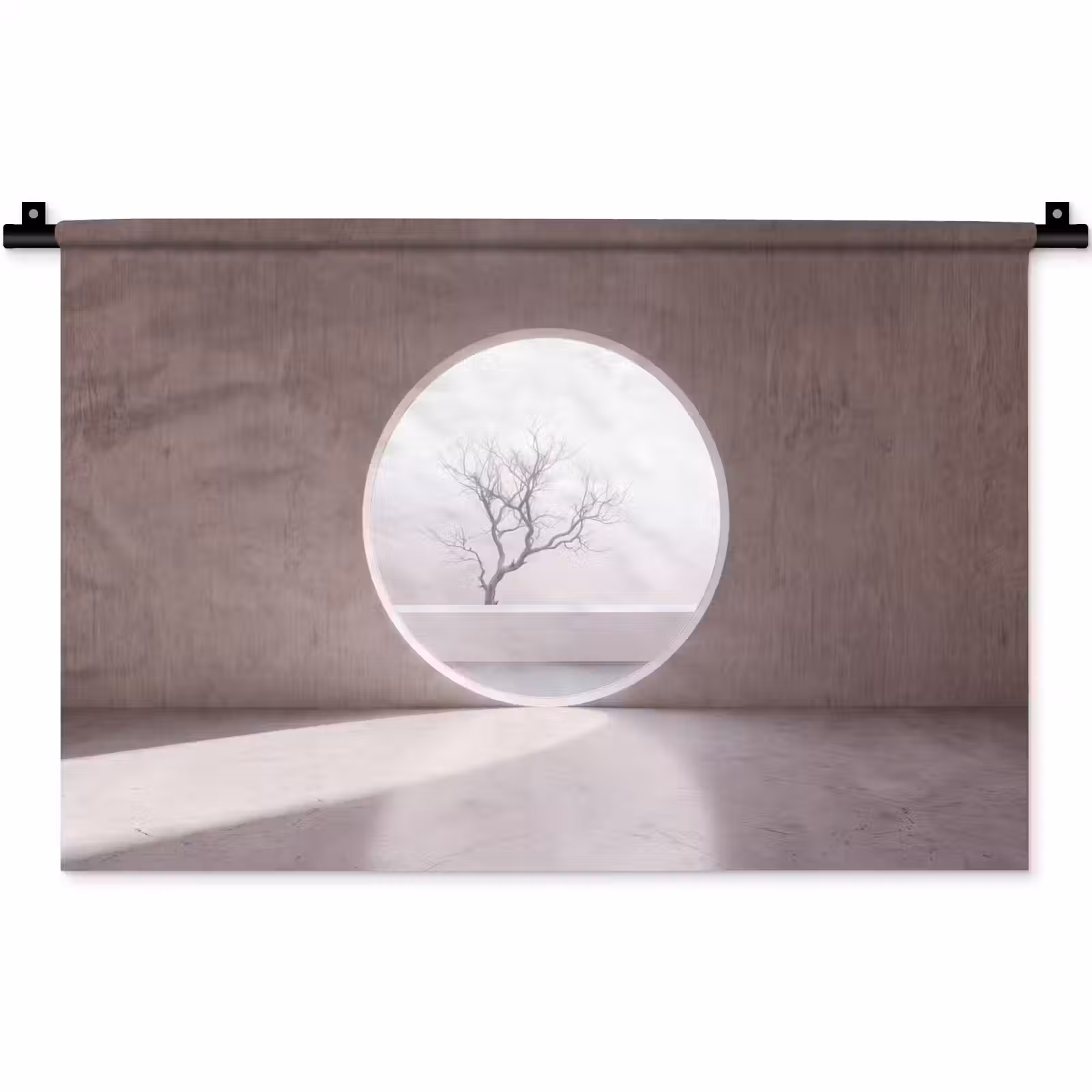 Wandkleed - Boom - Cirkel - Modern — 1