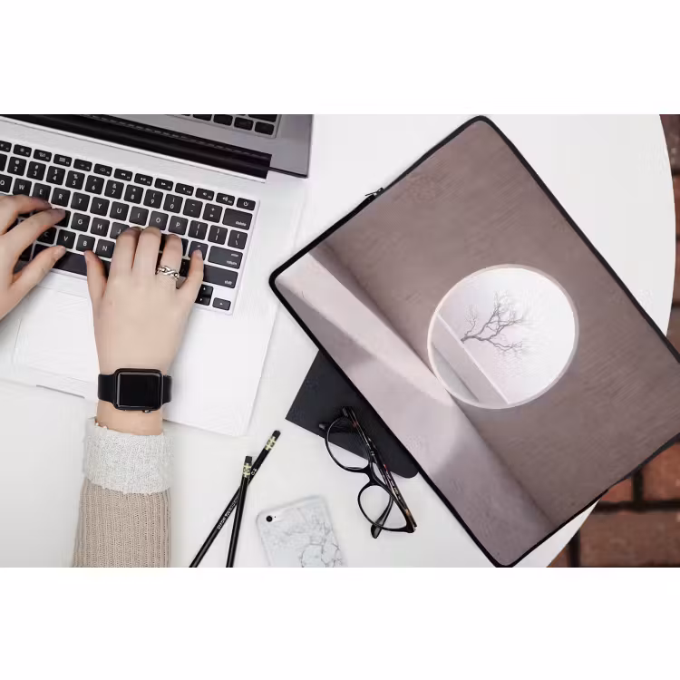 Laptophoes Boom - Cirkel - Modern — 3