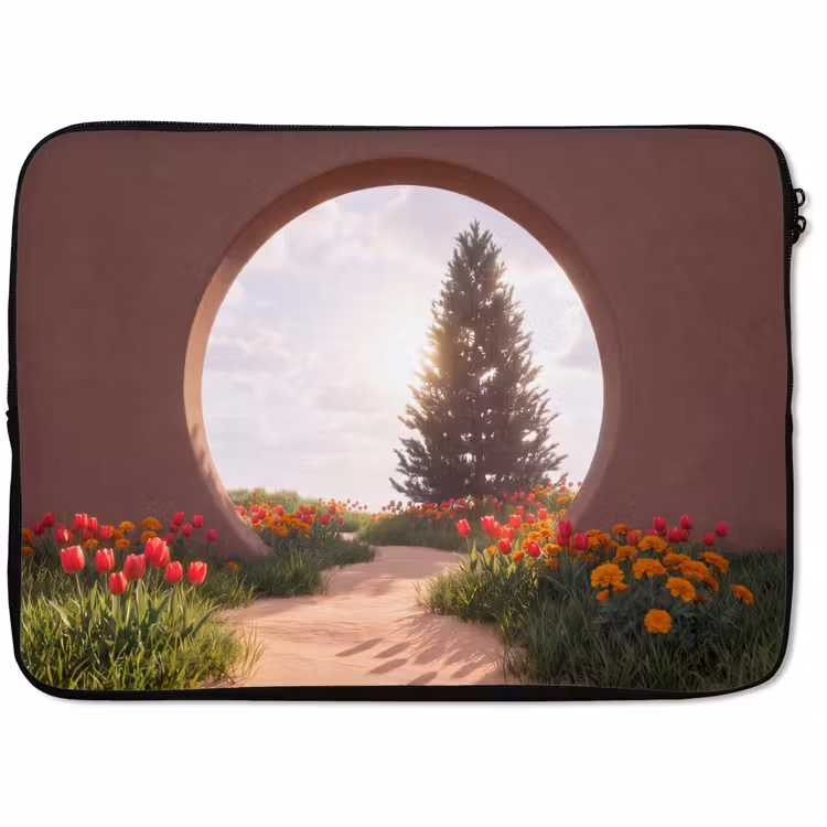 Laptophoes Pad - Bloemen - Natuur — 1