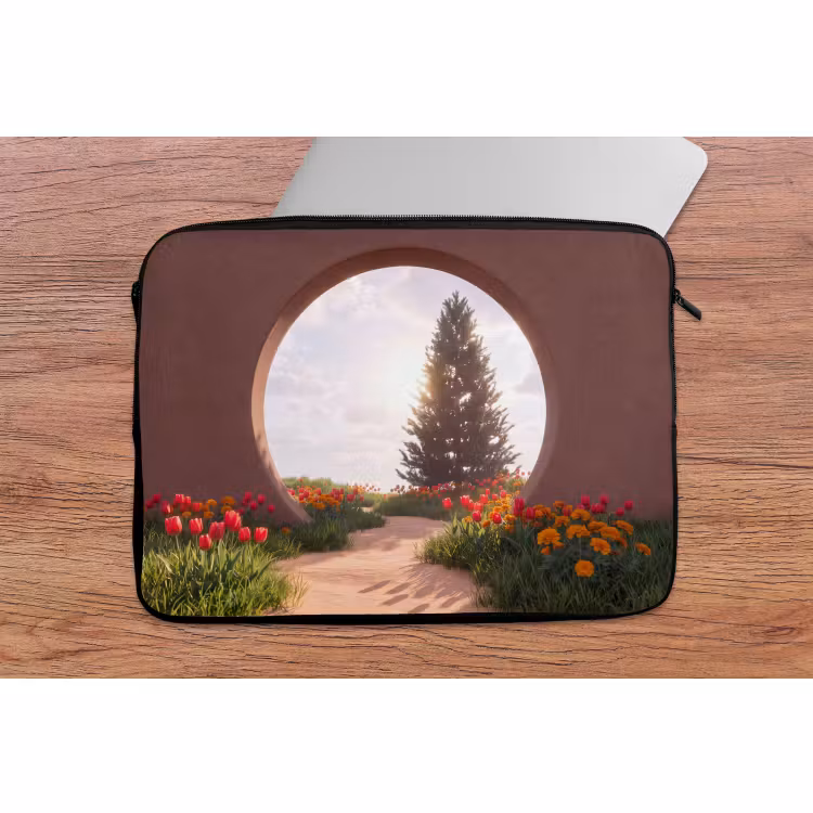 Laptophoes Pad - Bloemen - Natuur — 2