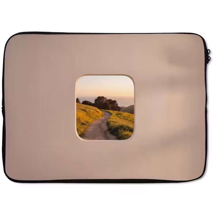 Laptophoes Uitzicht - Kust - Natuur — 1