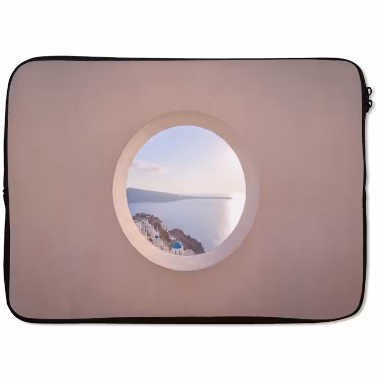 Laptophoes Uitzicht - Zee - Natuur — 1