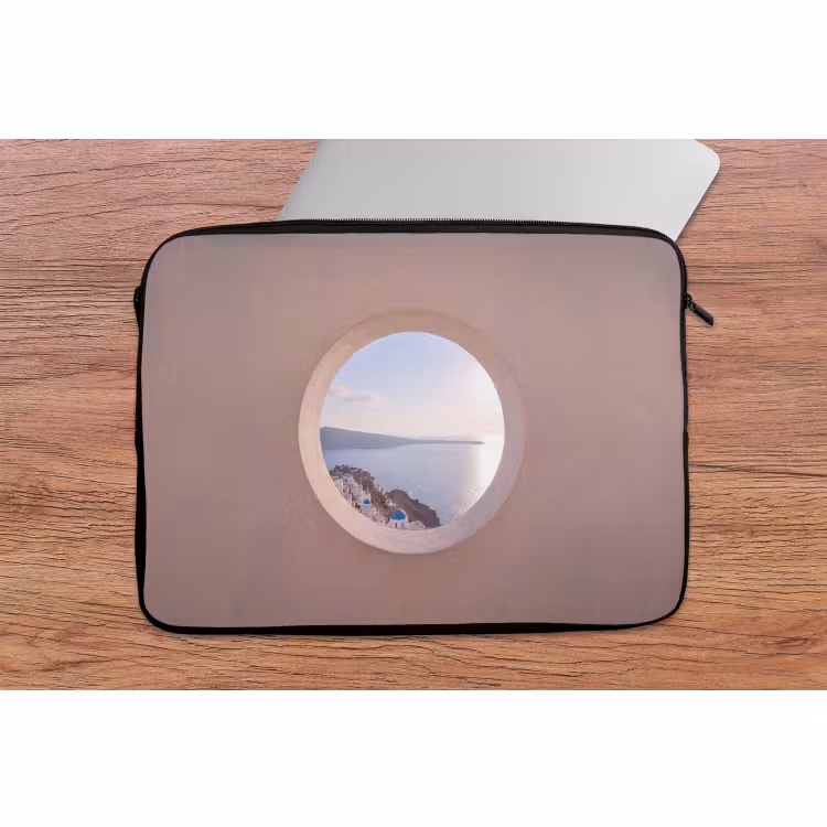 Laptophoes Uitzicht - Zee - Natuur — 2