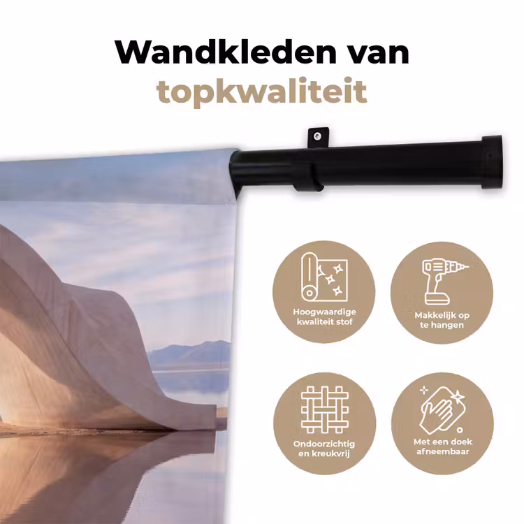 Wandkleed - Boog - Water - Natuur — 3