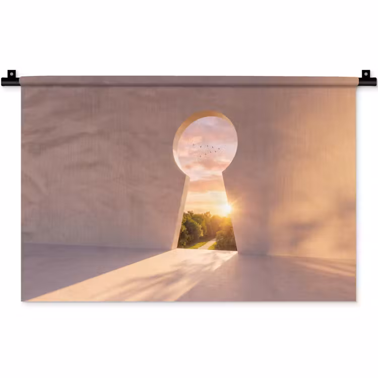 Wandkleed - Sleutelgat - Natuur - Zon — 1