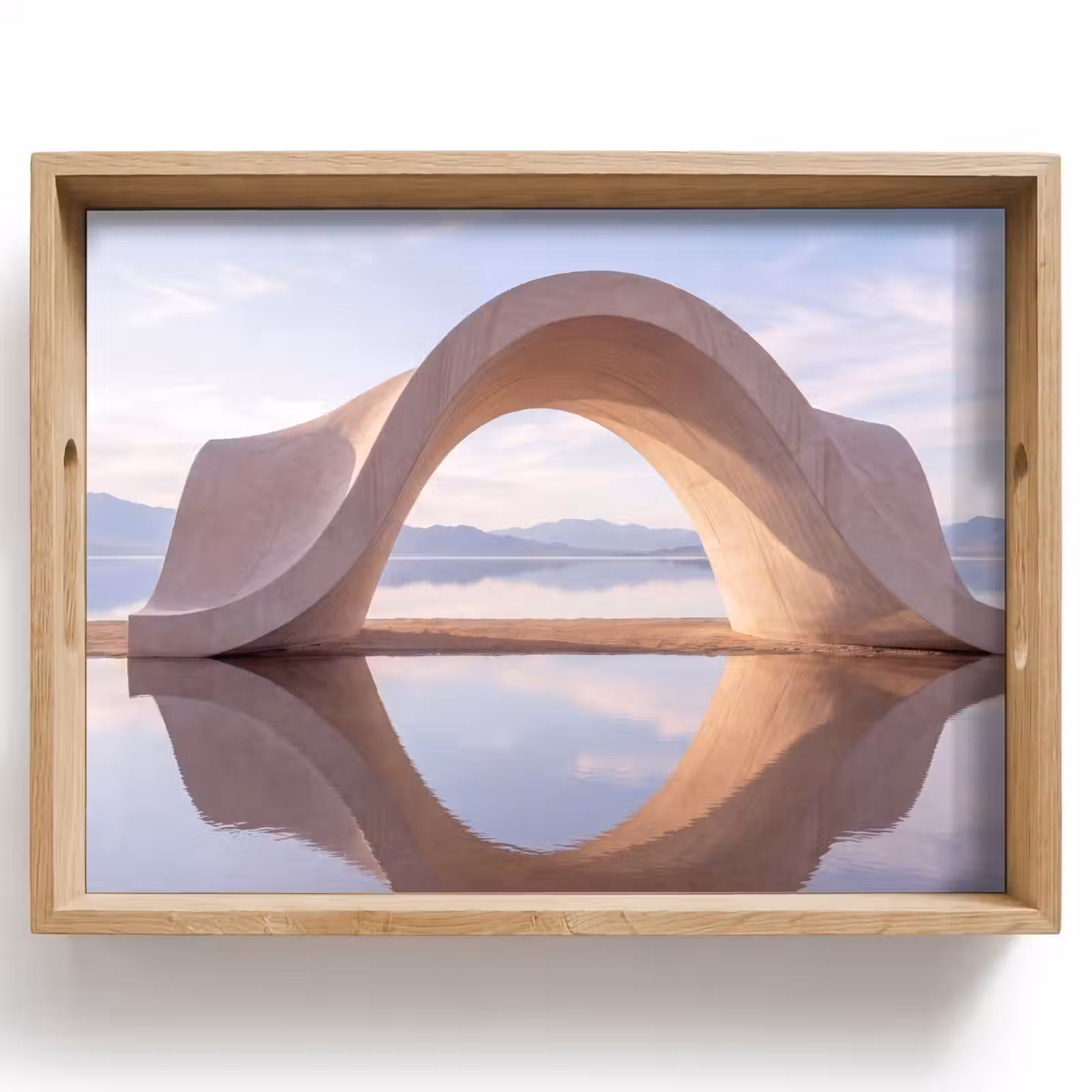 Dienblad - Boog - Water - Natuur — 1