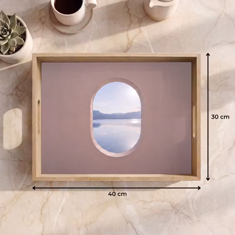 Dienblad - Landschap - Water - Modern — 9