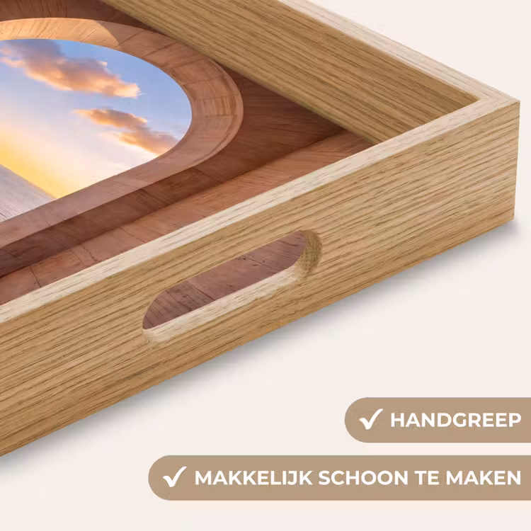 Dienblad - Zee - Landschap - Avond — 5