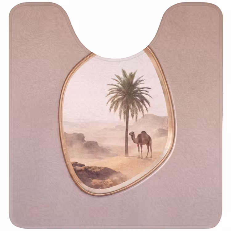 WC Mat - Kameel - Woestijn - Natuur — 1