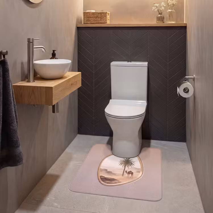 WC Mat - Kameel - Woestijn - Natuur — 2