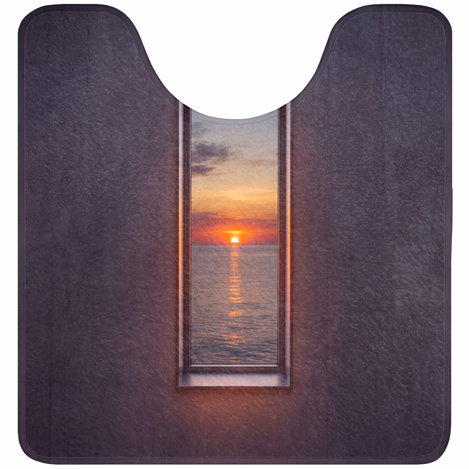 WC Mat - Zonsondergang - Zee - Natuur — 1