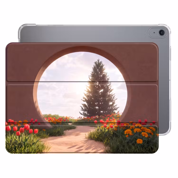 iPad hoes - Pad - Bloemen - Natuur — 1