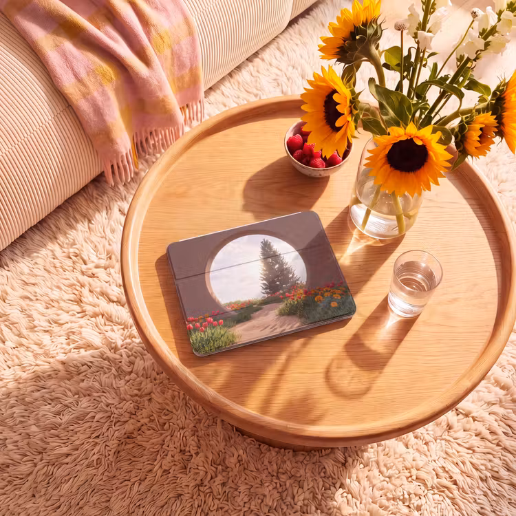 iPad hoes - Pad - Bloemen - Natuur — 2