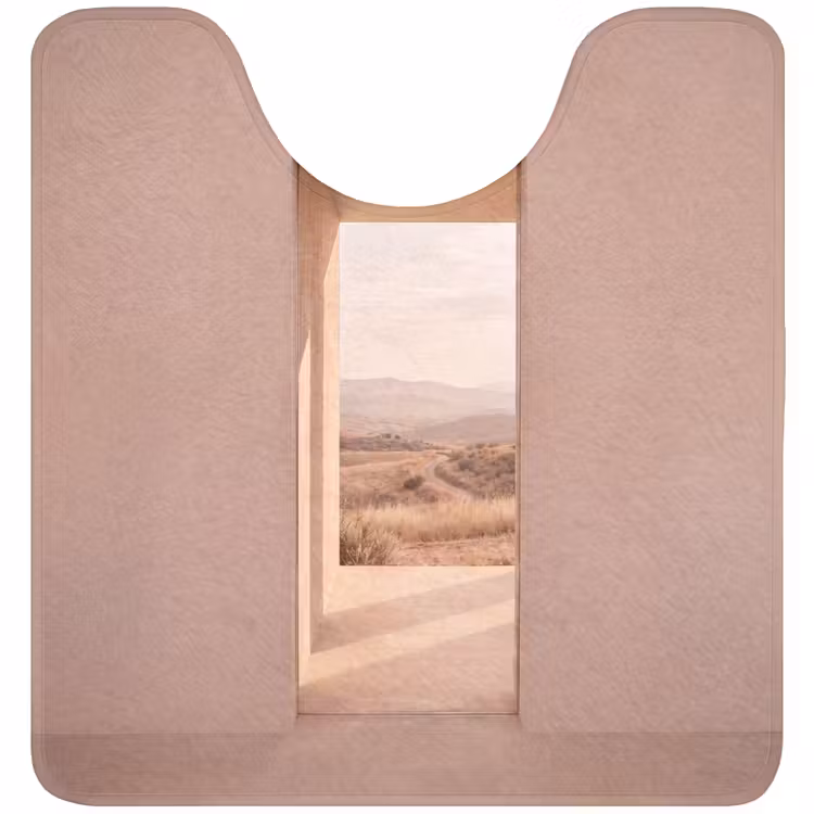 WC Mat - Uitzicht - Natuur - Rust — 1