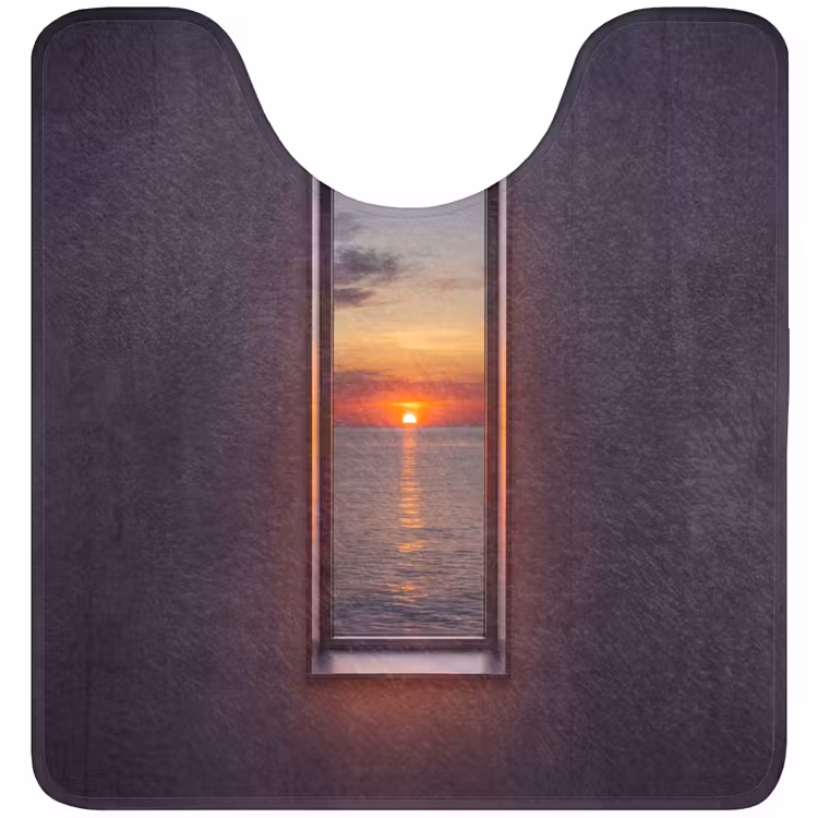 WC Mat - Zonsondergang - Zee - Natuur — 1