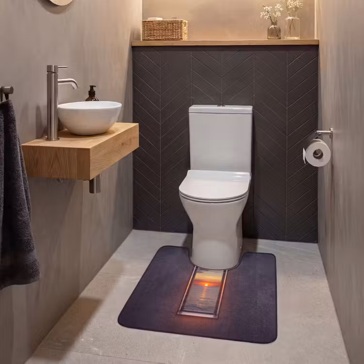 WC Mat - Zonsondergang - Zee - Natuur — 2