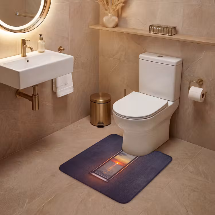 WC Mat - Zonsondergang - Zee - Natuur — 3