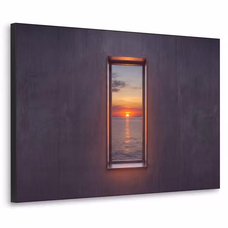 Art frame - Zonsondergang - Zee - Natuur — 1