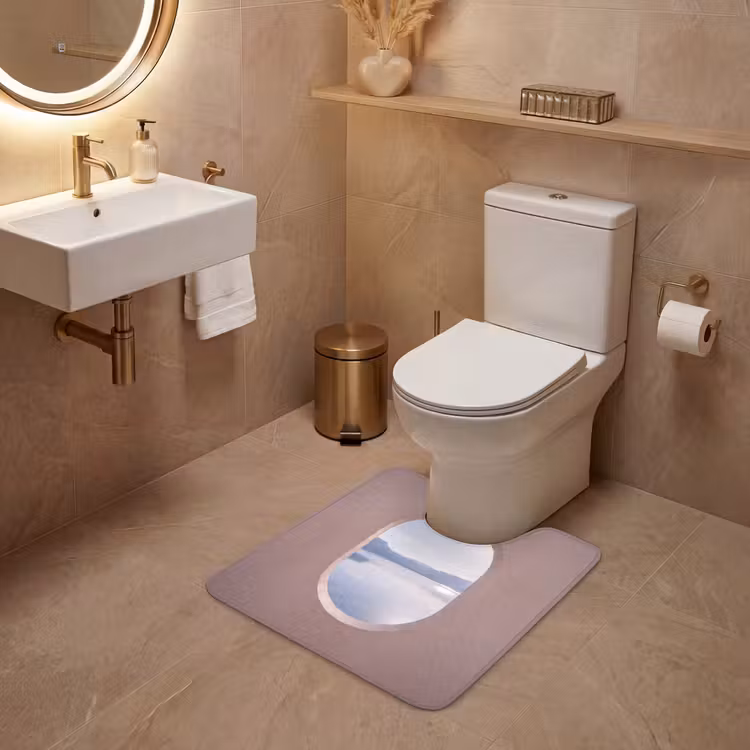 WC Mat - Landschap - Water - Modern — 3