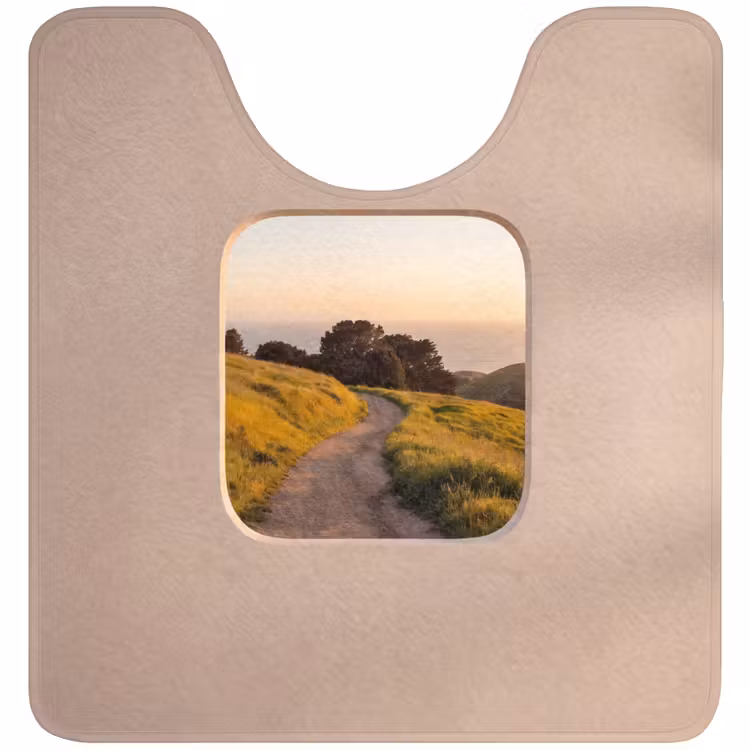 WC Mat - Uitzicht - Kust - Natuur — 1