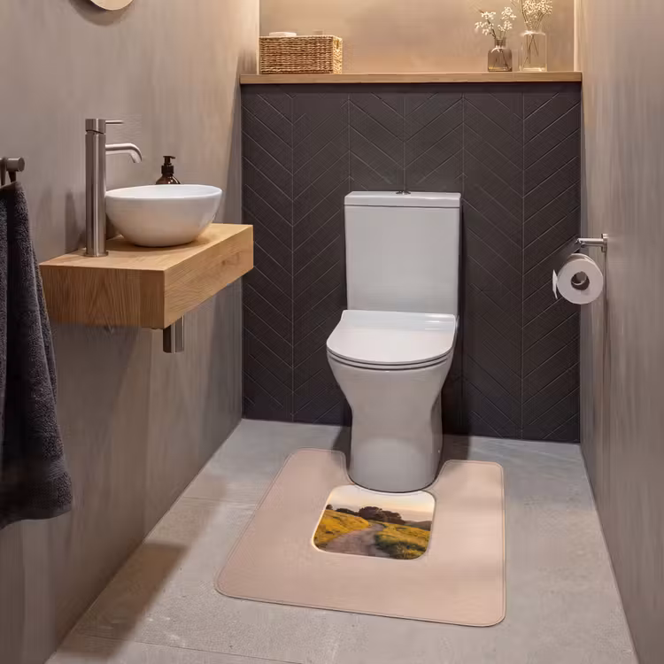 WC Mat - Uitzicht - Kust - Natuur — 2