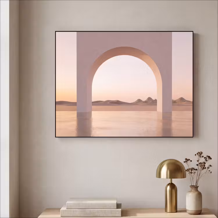 Art frame - Boog - woestijn - natuur — 5