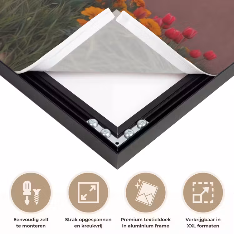 Art frame - Pad - Bloemen - Natuur — 8