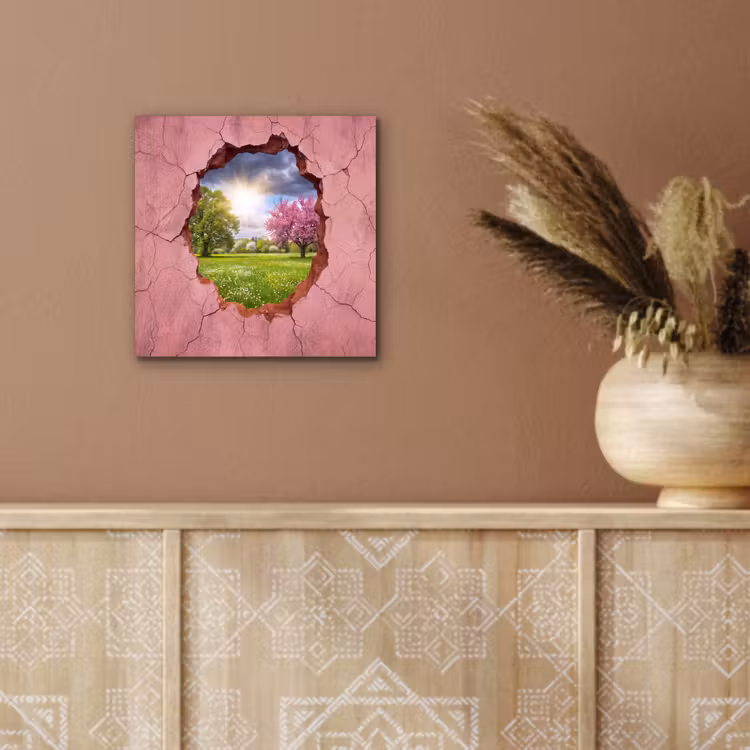Aluminium schilderij - Natuur - Lente - Zon — 5