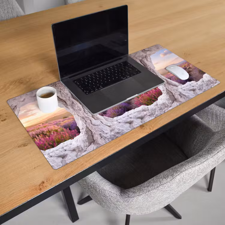 Bureau onderlegger - Bloemen - Pad - Natuur — 3