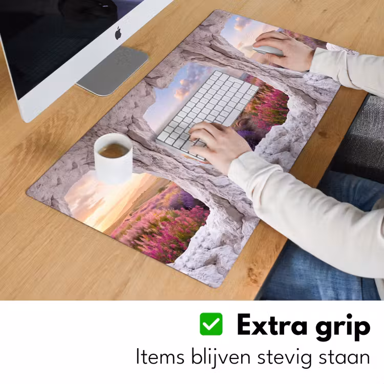 Bureau onderlegger - Bloemen - Pad - Natuur — 6