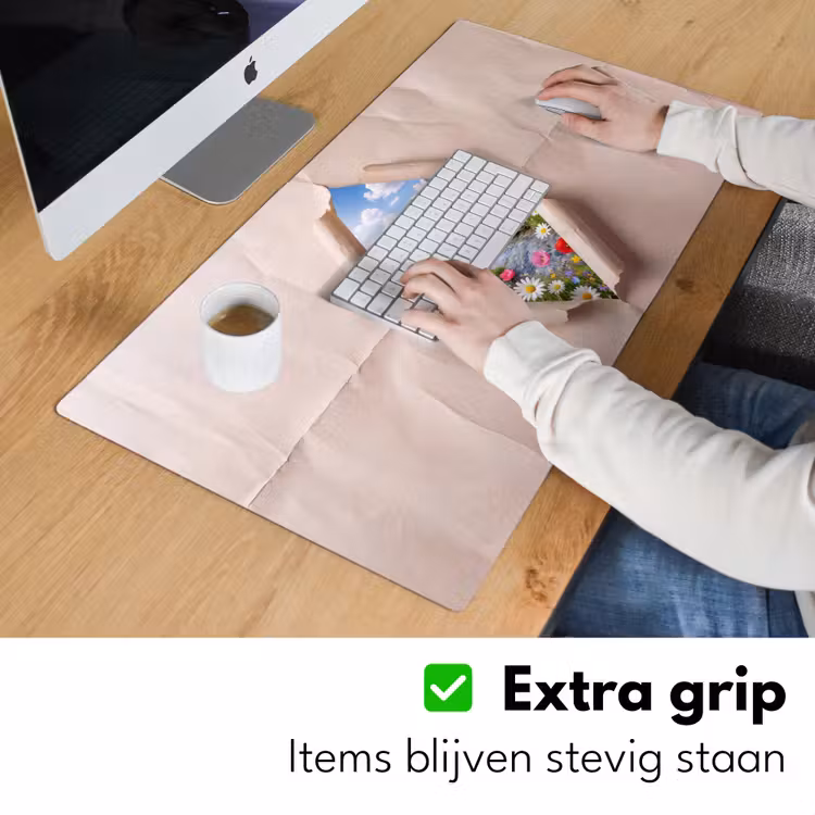 Bureau onderlegger - Bloemen - Rivier - Landschap — 6
